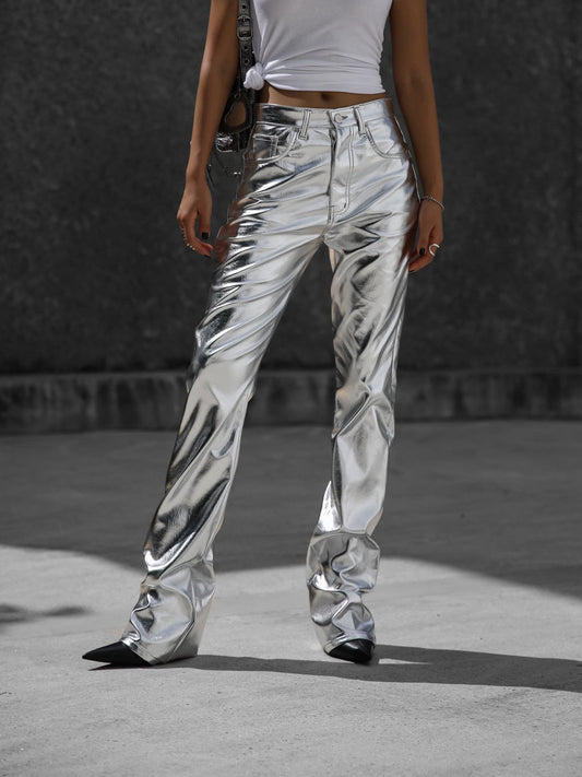 ZACK Silver Pants - SUENE