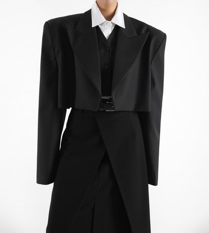 ALICIA Cropped Blazer - SUENE