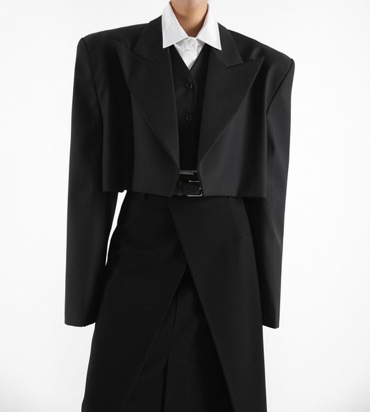 ALICIA Cropped Blazer - SUENE