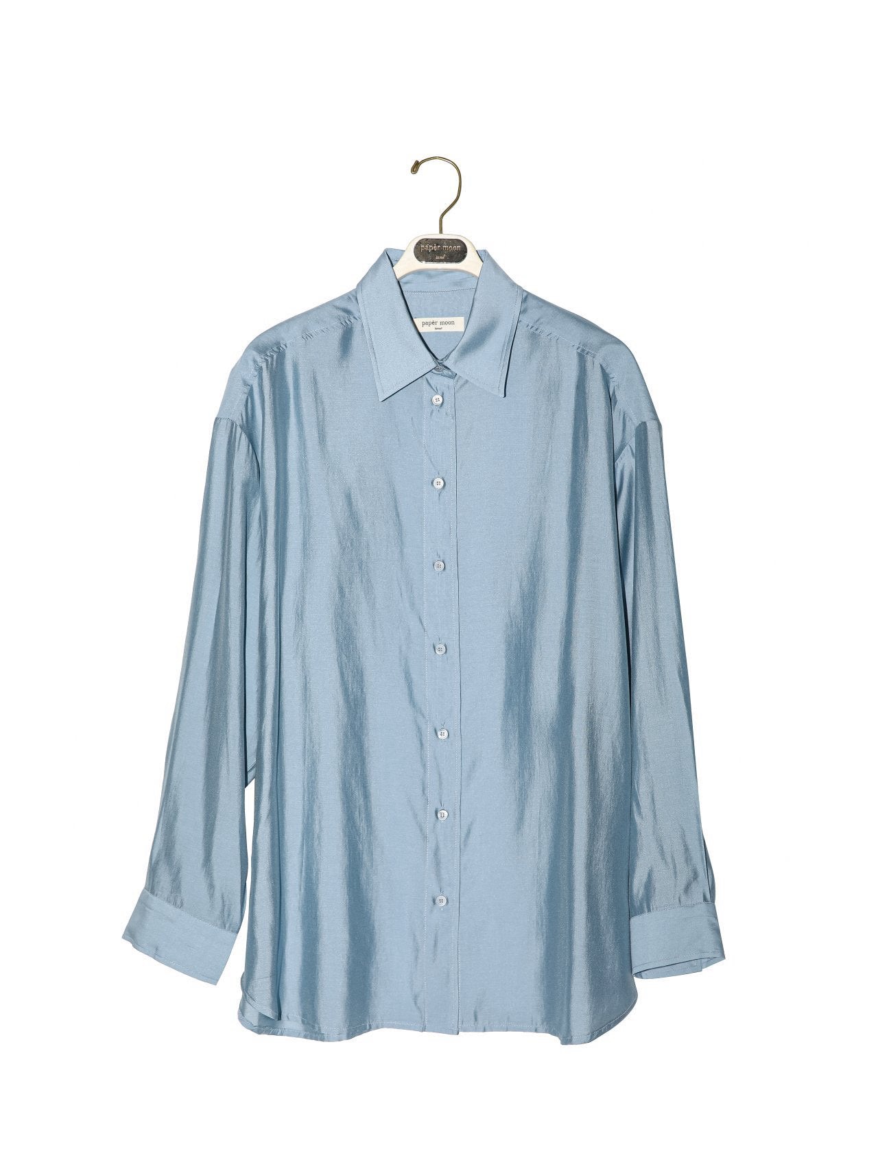 CAMI Sheer Silky Classic Shirt - SUENE