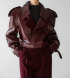 LUNA Cropped Biker Jacket