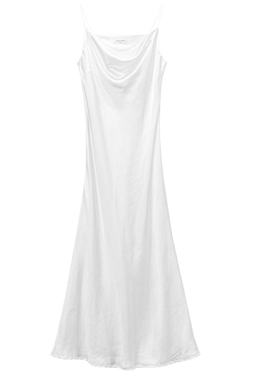 MALINA Ivory Satin Dress - SUENE