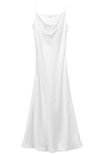 MALINA Ivory Satin Dress - SUENE