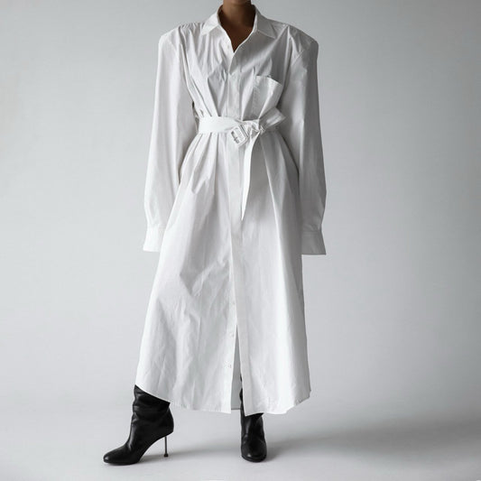 STELLA Maxi Shirt Dress - SUENE